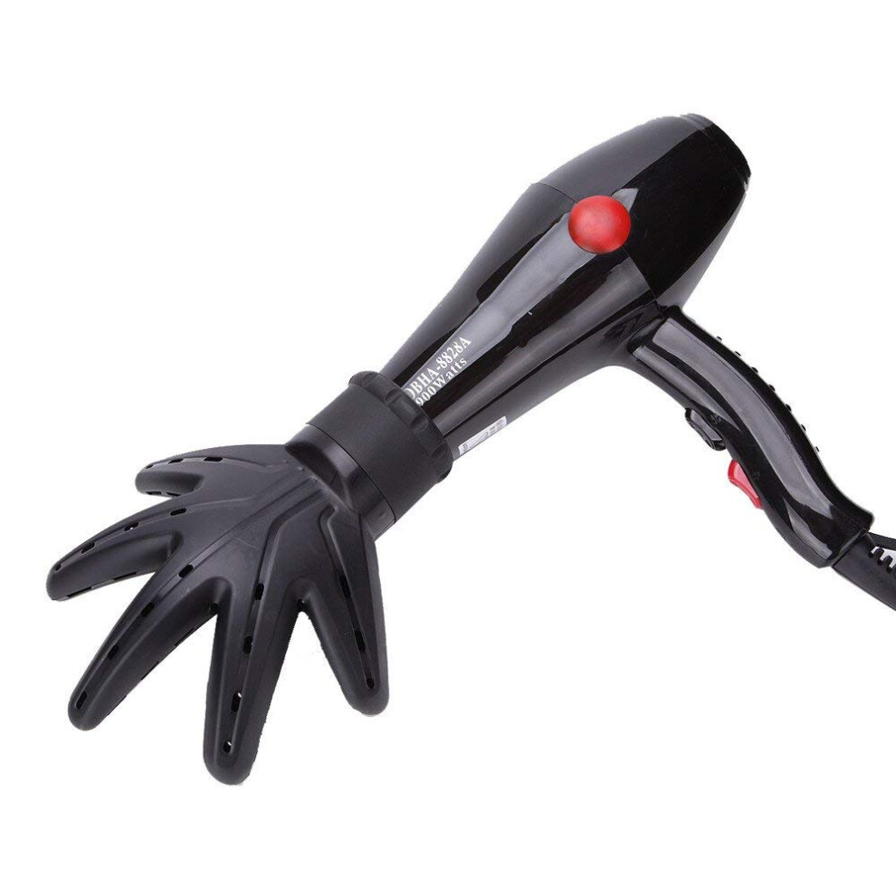 Universal Hair Dryer Diffuser Attachment for Curly Hair with Even Airflow and Curl Enhancing Design