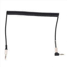 3,5 mm Audio Aux Kabelbuchse, vergoldeter 90 Winkelstecker, 3,5 mm Stecker auf Stecker für C