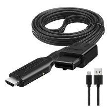 Cable convertidor HD Link compatible con N64/SNES Plug and Play 1080P - Compatible
