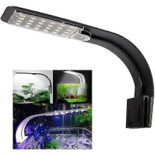 LED Aquarienleuchte, weiß und blau, Nano Clip Beleuchtung für Fische und Pflanzen, 23–50 cm, versandkostenfrei, Walkbee AB