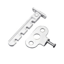 Window Latch,AntiTheft Window Limiter, Window Restrictor Security Lock,Child Window Limiter 2 Pcs for UPVC Windows Ventilation Restrictor