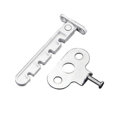 Window Latch,AntiTheft Window Limiter, Window Restrictor Security Lock,Child Window Limiter 2 Pcs for UPVC Windows Ventilation Restrictor