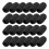 24Pack Mini Foam Windscreen Lapel Headset Microphone Sponge Mini Foam Cover Shield Protection for La-- 1