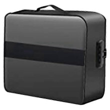 Dokumententasche mit Schloss Feuerfest, feuchtigkeitsbeständig, 3 lagig, 15 x 11 Zoll, Organizer für wichtige Dokumente