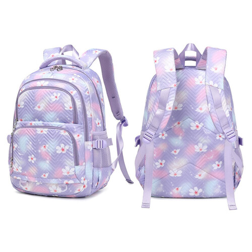 School Backpack, Large Capacity Laptop Backpack for Middle School Students and Teens 2