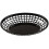 12 Pcs Plastic Fast Food Baskets Oval Serving Platter Breakfast 2