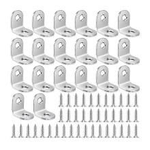 50 Pack Metal Alligator Clips, 100mm Iron Wire Clips for Photos & Memo Stands