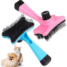 2 teiliges Bürstenset für Hunde und Katzen, geeignet für kurz  und langhaarige Hunde und Katzen.