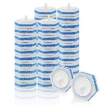 50 testine di ricambio per stelo per WC, compatibili con tutte le ricariche per stelo per WC, T--