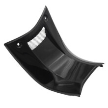 Copertura protettiva centrale per tunnel acceleratore moto per Tmax 530 2017-2019 Tmax 560 2020-2021 Nero brillante--