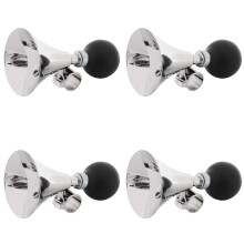 4X UPPERX Black Rubber Bulb 21mm Dia Handlebar Bike Bicycle Air Horn Bugle Trumpet