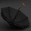 Windproof Travel Umbrella Automatic One‑Second Open Waterproof Large Golf Umbrella with Wooden Handle 3