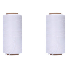 260M 150D 1MM Leather Sewing Waxed Wax Thread Hand needle Cord Craft DIY