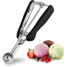 Extra kleiner Kekslöffel (1 TL), professioneller Mini Eisportionierer aus Edelstahl (25 mm), M