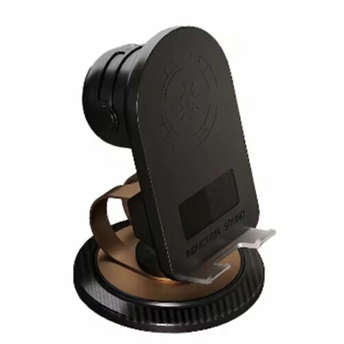 Induction Speaker Phone Holder Multi-Functional Wireless Induction Audio Phone Holder Induction Play