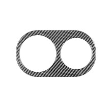 Carbonvezel bekleding voor bekerhouder in de achterarmsteun voor de Jaguar XF 2008-2015 interieuraccessoires