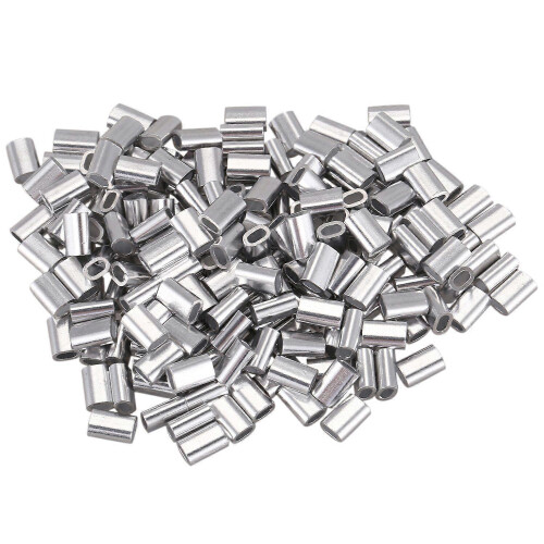 Serre-câbles à embout aluminium M1.5, 200 pièces.