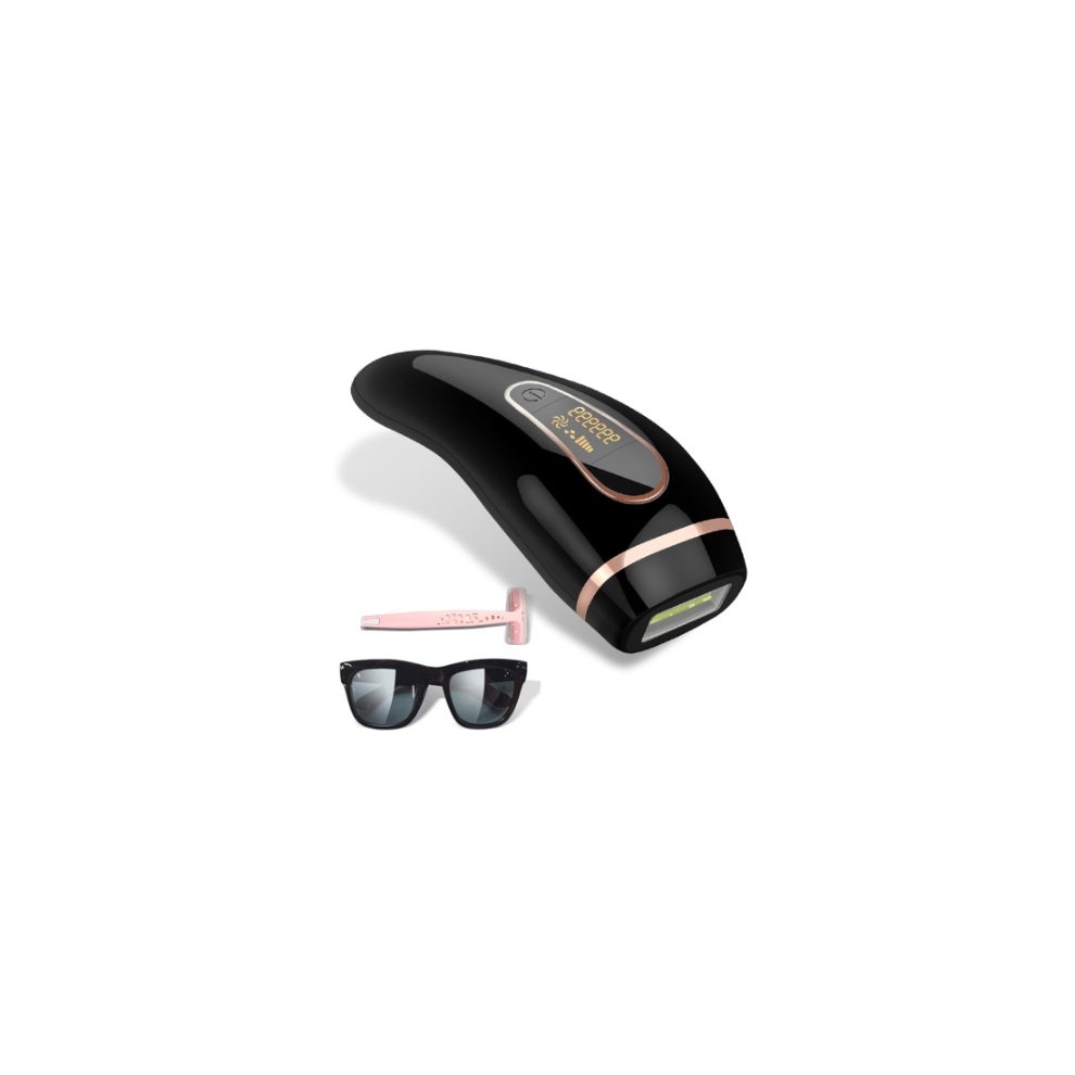 Chronus Black Ipl Hair Removal Device- Laser Hair Removal Device-Fda Cleared Safe Permanent Painless Instrument,
