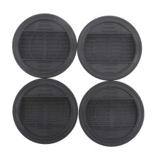 Meubelwieltjes met beschermkapjes (4 stuks), antislip rubberen voetjes voor stoelpoten, vloerbeschermers, bed- en bankwielen