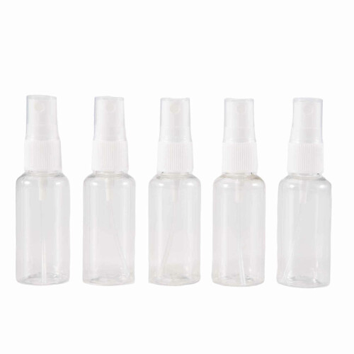 5PC 30Ml Mist Spray Bottle Empty Spray Bottle Small Travel Pump Bottle Container