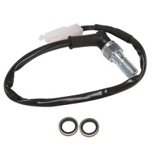 Interruttore universale per luce posteriore con pressione del freno idraulico per moto, bullone cavo M10 da 1,25 mm