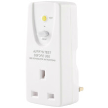 Plug 13A Gfci Leakage Protection Plug Rcd Socket Home Circuit Breaker Cutout Power Trip Switch- Plug