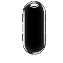 M5 professional key ring voice recorder, digital mini hidden voice recorder for denoising long distance-32GB(Black)