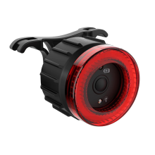 Bicycle Tail Light USB-C Rechargeable Smart Bicycle Tail Light Auto Switch Brake Sensing Rear Bike Light, IP5 Waterproof 6 Modes(Black)