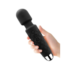 Cordless Wand Massger, powerful Personal Massagers for Women, Black