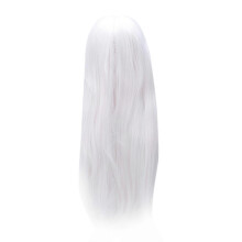 Anime pruik met lang steil haar, cosplay kostuum met lang steil haar