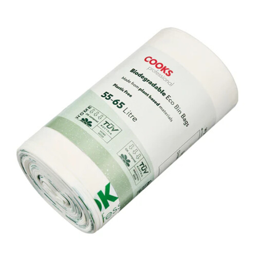 Cooks Professional Cooks Professional Biodegradable Bin Bags | 55-65L | 75 Pack 2