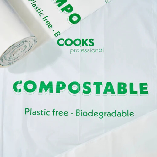 Cooks Professional Cooks Professional Biodegradable Bin Bags | 55-65L | 75 Pack 1