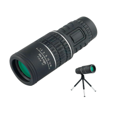 30x52 Compact Monocular Telescope with Smartphone Adapter,High Power Monocular for Hiking,Travelling,Bird Watching,Hunting,Concert(Black)