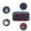 Compression Packing Cube for Travel, DoubleLayer Waterproof Suitcase Organizer 40x30cm Purple 1pc 4