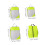 Compression Packing Cubes Set 4pcs, SpaceSaving Suitcase Organizer for Carry On Luggage 2