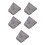 5PCS Steel Handle Wedge for Axe, Hatchets, Mauls or and Other Tools 1.5P 3