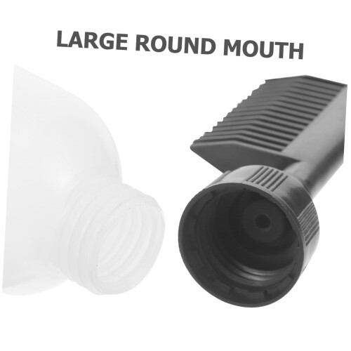 150ml Hair Dye Applicator Bottle Set with Comb Tip and Scale for Precise Root Coloring 3pcs 2