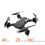 Foldable Black Drone with Dual Camera, 20min Flight, 150m Range 11