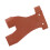 Archery Hand Guard Protector Artificial Leather Adjustable Brown 15