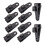 10 clip per telone resistenti e multiuso, 3,2 pollici, con forte bloccaggio, clip per tende. 1