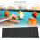 Billiard Cue Leather Grip Wrap Durable Wear-Resistant Black Tree Pattern 3