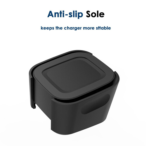 Charger for Fitbit Versa Lite and Versa, 3.3ft USB Charging Cable, AntiSkid Base, Black 2