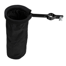 Durable Oxford Cloth Drumstick Holder Bag with Easy Screw Mount for Practice and Performance Black