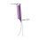 Hair Highlighting Comb Set 3pcs with Fine Tooth Brushes for Precise Sectioning and Even Dye Application 2