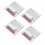 4 Box C Curl 11mm Lash Clusters – Lightweight Individual Extensions 15