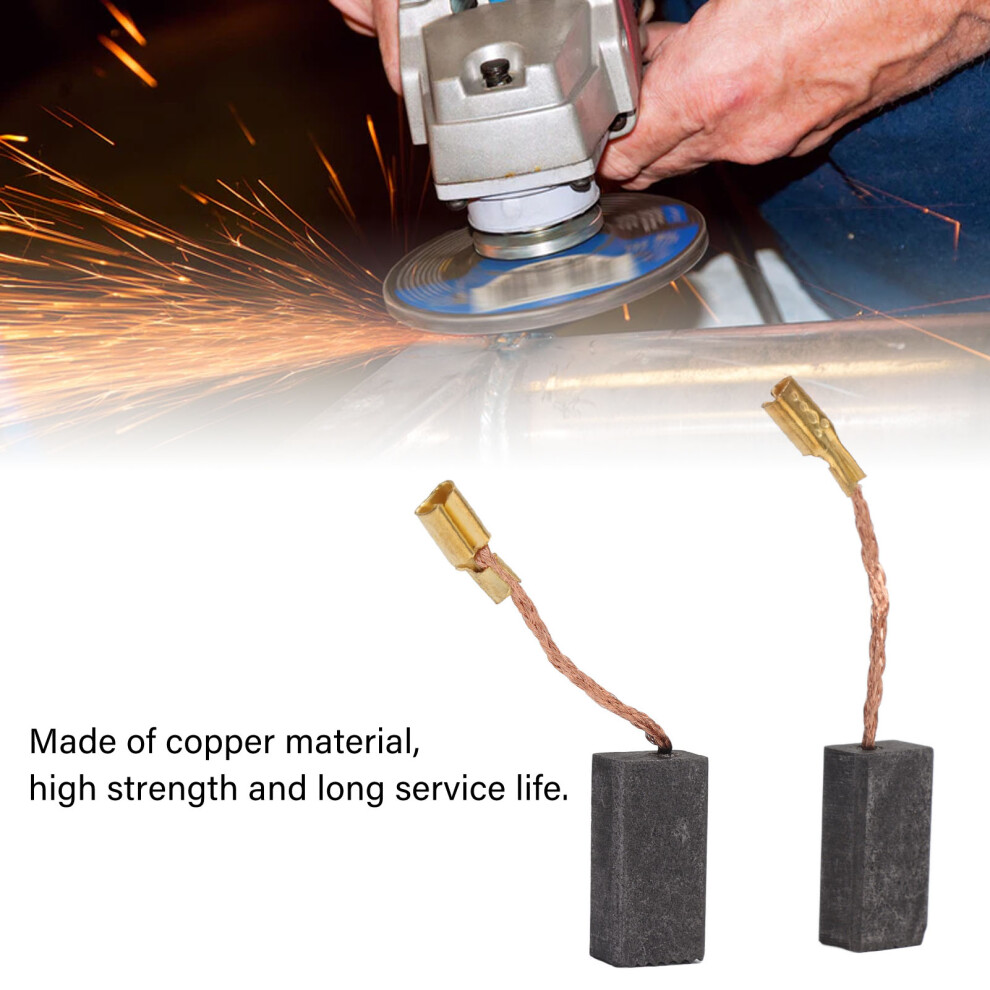 20Pcs Motor Brush Set 5x8x15mm Copper Design