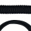Gaming Keyboard Cable – Retractable Coiled PE Connector, Black 10