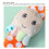 4pcs Baby Rattle Socks, Plush Octopus Soft, Adjustable, 17cm 3