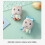 4pcs Baby Rattle Socks, Plush Octopus Soft, Adjustable, 17cm 10