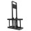 2 Pack Foldable Beer Caddy Holder, Plastic, Black, Lightweight 15